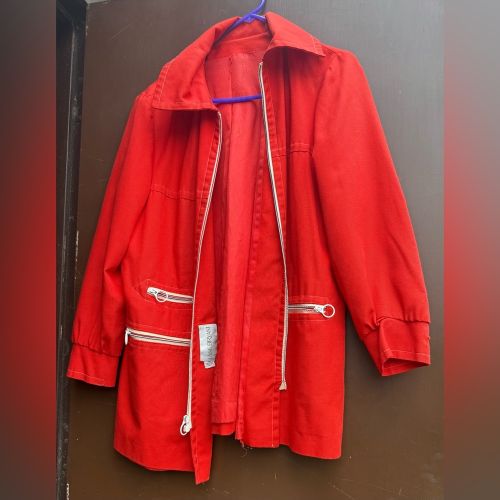 Vintage Lane Bryant Vibrant Red Jacket